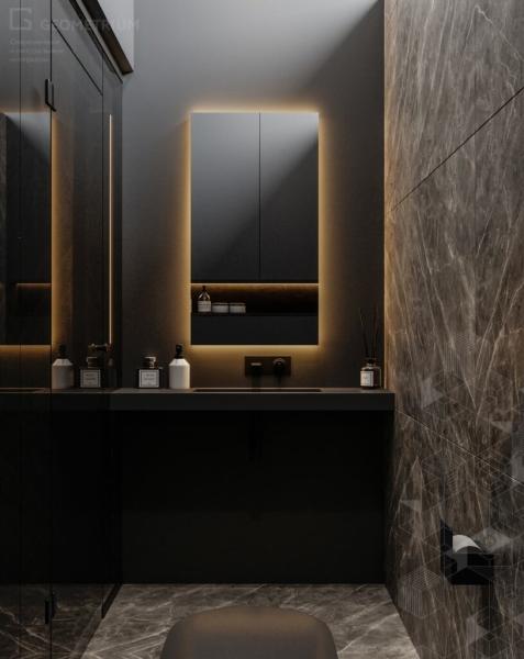 Quality Sleek Design Mount Bathroom Cabinet Wash Basin Top Full Set Vanity With Led Light Mirror Bathroom Vanity for sale