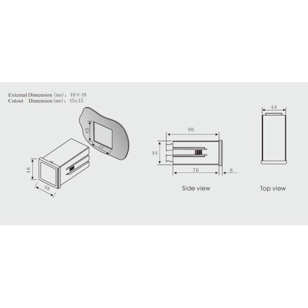 The Incubator Thermostat Digital Temperature and Humidity Controller used for Incubator
