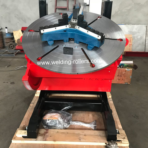 1200kg Automatic Welding Positioner For Work Piece Tilting And Rotation