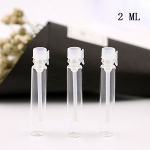 China glass 2 ml Perfume sample tube trial bottles wholesale