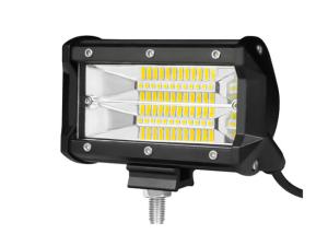 China 5 Inch Off Road Running Lights Two Row 72W Flood Beam High Brightness wholesale