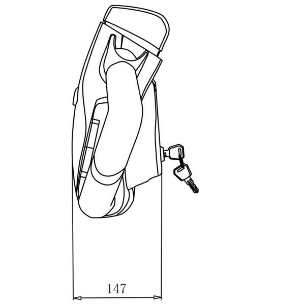 Wholesale Economical Forklift FR Tiller Head Control Handle Forklift assembly