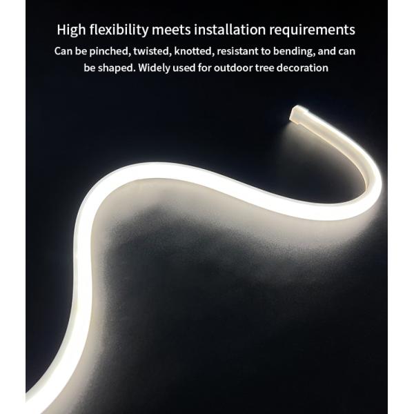 Flexible LED Silicone Neon Strips 15*13 180 Degree Circular Outdoor LED Neon Flex Light