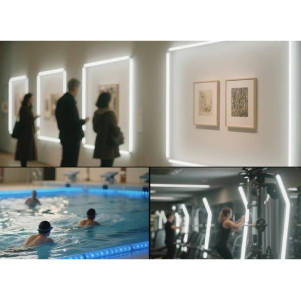 COB High Lumen High Brightness 5V 12V 24V 220V 2700k-6500k LED Strip Light LED Tape Light for Home Hotel Office