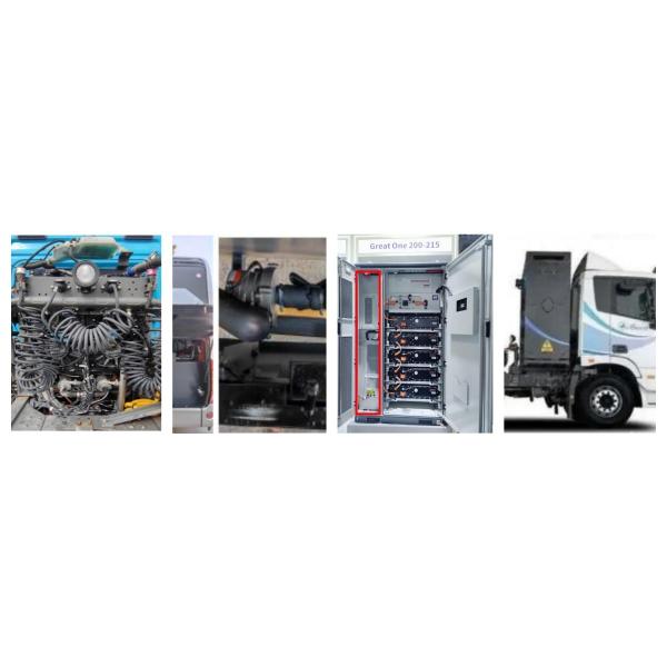 DC24V 3000L/H 25m Lift Electronic DC Brushless Water Pump JP400 For Commerical Vehicle Battery Cooling