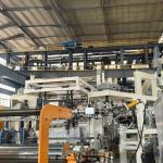 Two Auxiliary Engines Plastic Extrusion Machine Plastic Extruder With Customizab