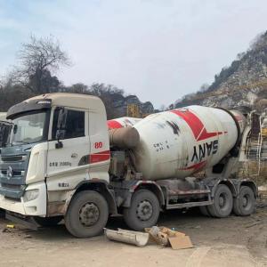 China Used SANY 14 Cbm Concrete Mixer Truck Used Concrete Mixer on sale