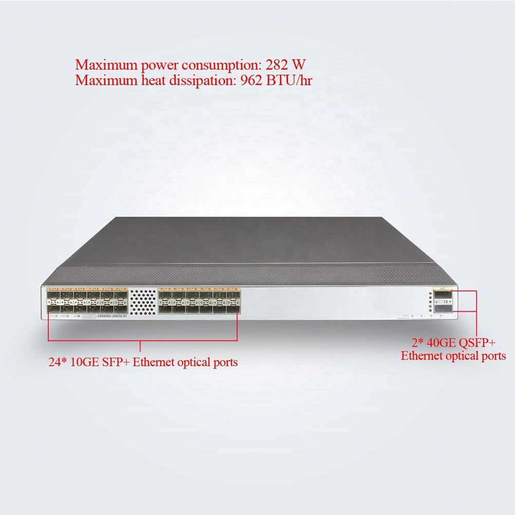 Full-Duplex Half-Duplex 24 Ports Data Center Network Core Switch CE6850U-24S2Q-HI Stock