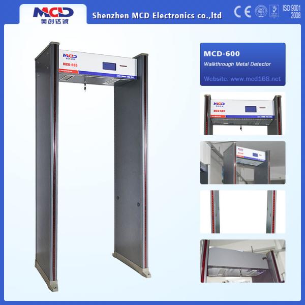 High Sensitivity 6 zone Walk Through Scanner With Face Detection