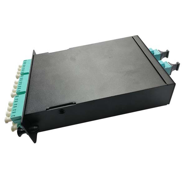 MPO/MTP - LC 12F Cassette Modular Patch Panel Cabinet 4u Fiber Enclosure