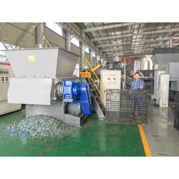 600-1500mm Plastic Shredder Machine , Aluminum Plastic Chipper Machine