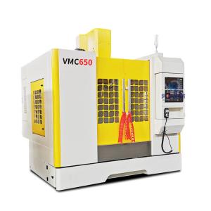 China 3 Axis Vertical VMC 650 CNC Machine Center Semi Closed Loop wholesale