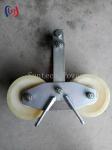 Tandem Sheave Stringing Block 25KN Load Aluminum/Nylon Sheave