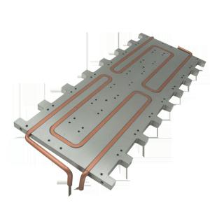 China Clear Finishing Cold Plate Aluminum Heatsink wholesale