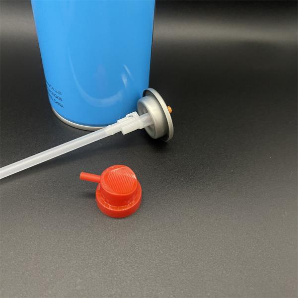 All-Weather 360 Degree Aerosol Valve With Actuator for Outdoor Gear Protection and Sports Equipment with Frost-Free Operation