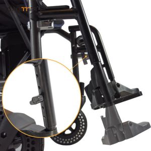 China Disabled Medical Motorized Power Electric Folding Wheelchair 6km/H on sale