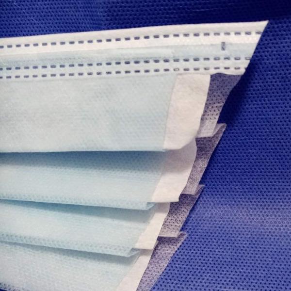 Anti Virus Face Mask Surgical Disposable 3 Ply Dustproof Eco Friendly Class II