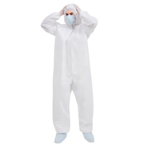 Buy cheap TUV Disposable Waterproof Coveralls , PP Medical Protective Clothing from wholesalers