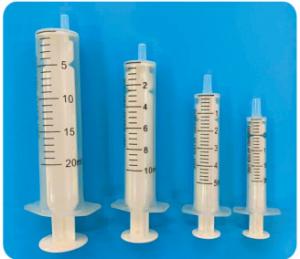 China Non Pyrogenic Disposable Syringe 2 Parts Luer Slip 10 Ml 20 Ml Without Needle wholesale