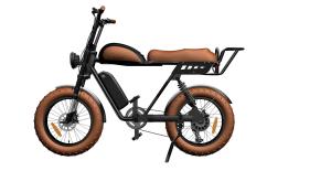 China 32km/H Electric Fat Tire Bike 48V 500W , 20&quot; X 4.0 Motorized Fat Tire Bicycle 7 Speed wholesale