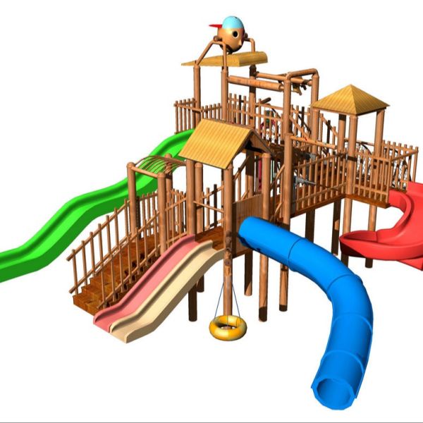 Indoor / Outdoor Aqua Park Equipment, Kids' Water Playground For Family Fun Customized