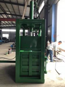 China 40 T Hydraulic Type Waste Paper Baler With Pushplate Push Back Machine wholesale