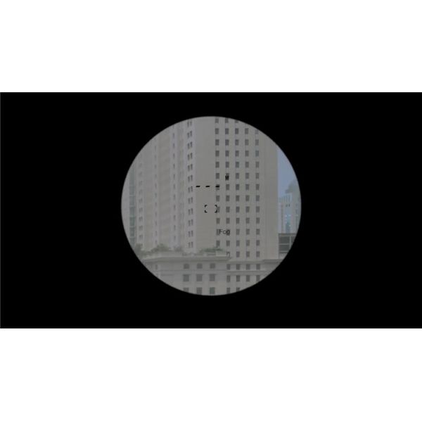 Small 1200m Military Laser Range Finder For Long Range Shooting