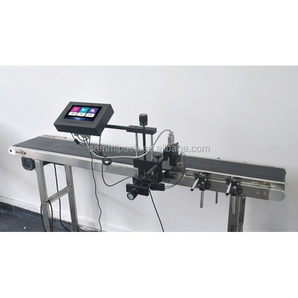 Automatic Spray Inkjet Coding Machine Printer Bag Sealing Machine with Coding Expiry Date Stamping Date Coding Machine