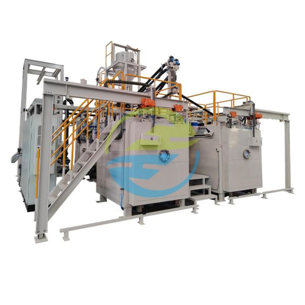 Dynamic Mixing Vacuum Pouring Equipment HJ-VTE002 Vacuum Testing Equipment (5 Pouring Heads)