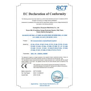 Zhuoyuan Co.,Ltd Certifications