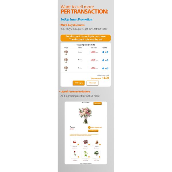 Smart Flower Vending Machine with 10 inch Touchscreen, Android 11.1 OS, and 32 Lockers for Fresh Flowers Preservation