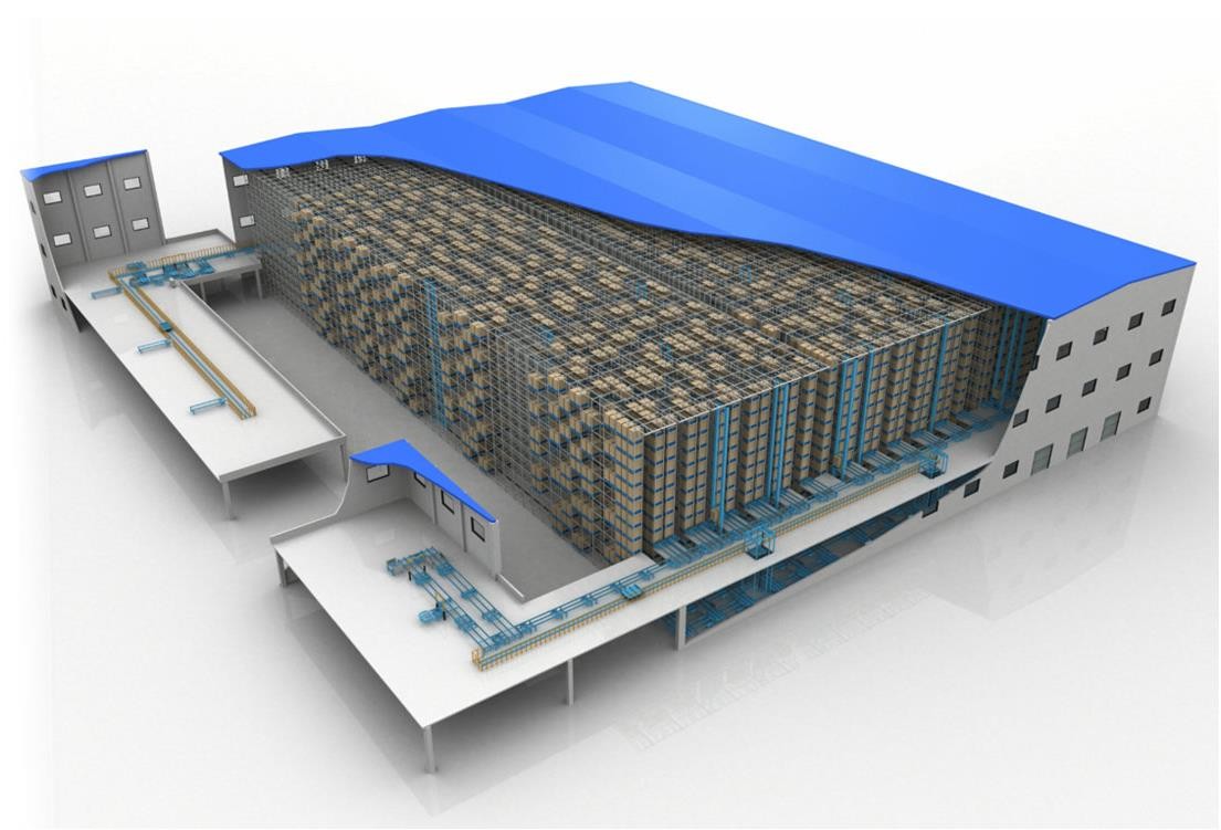 China ASRS MHS Automated Warehouse System for Chemical Fiber Industry wholesale