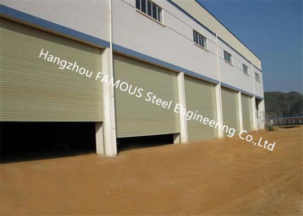 Quality Fire Rated Electric Rolling Shutter Door Exterior Dustproof Roll Up Door For Industry for sale