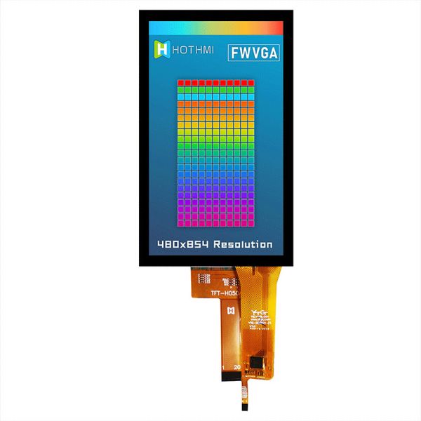 5 Inch 480x854 IPS TFT LCD Display With PCAP