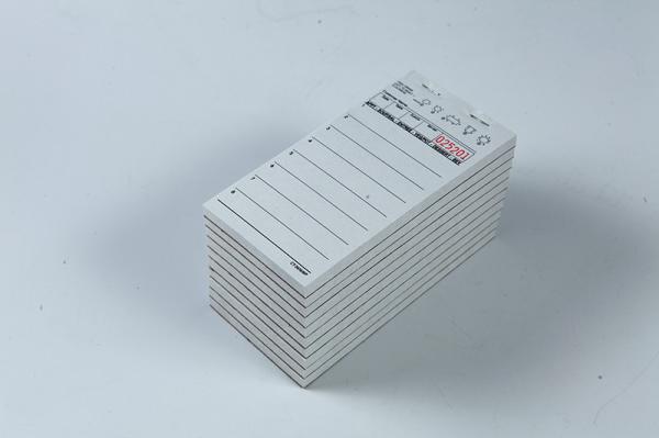 CT-3616WP Customizable English Language Paper Guest Check with Personalized