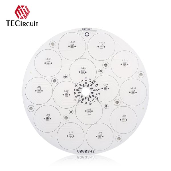 Aluminum Core PCB RIGID 1 Layer Printed Circuit Board For PAD Electronics
