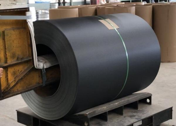 Quality Textured Painted Black Color Coil Super HDP Beckers Z275 Matt PPGI Pre Painted for sale