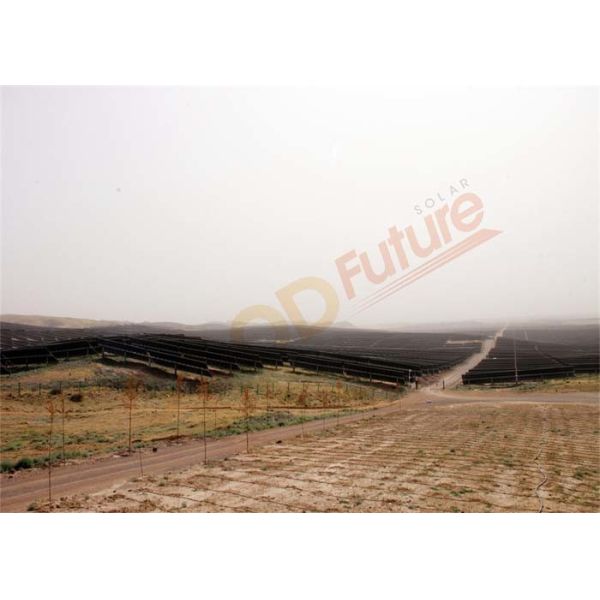 Galvanized Steel 1 Axis Solar Tracker 304 SS Solar Tracking Device