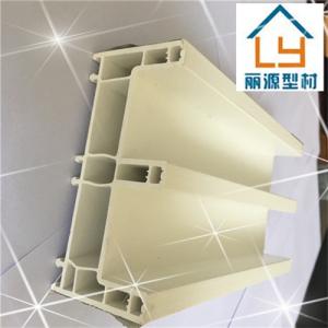 China Custom Rectangular UPVC Window Profiles Extrusions 2.5mm Thickness wholesale
