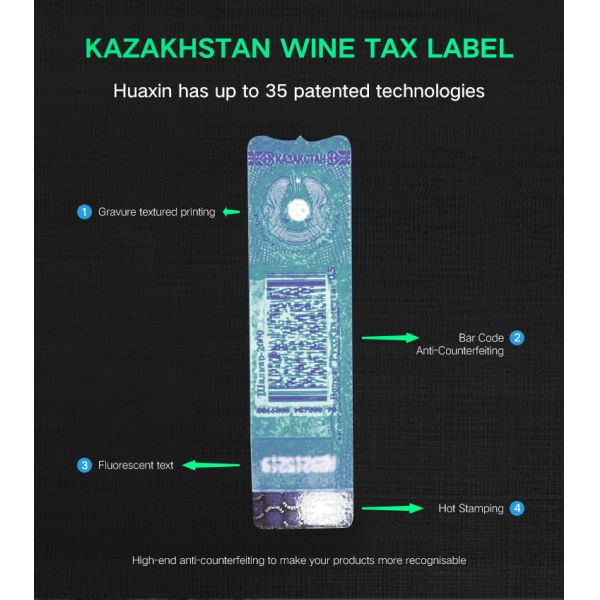 Hot Stamping Cigarette Label Process Custom Cigarette Sealing Label