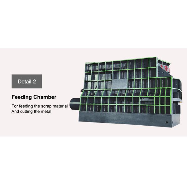 Automatic Horizontal 110kw Hydraulic Scrap Shear For Scrap Steel Metal