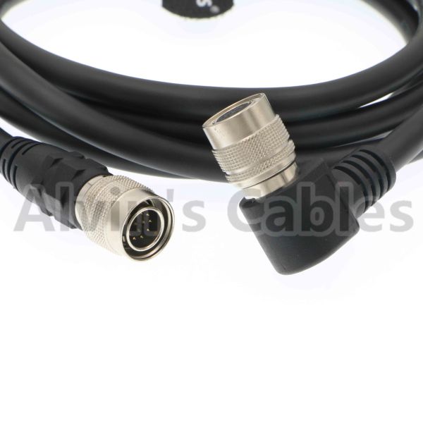 Right Angle 12 Pin Hirose Female to Male Original Shield Cable for Sony Camera