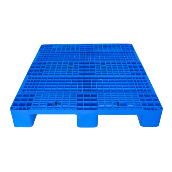 Single Faced Heavy Weight Plastic Pallet 1200x1000mm Customized OEM Solutions Offered