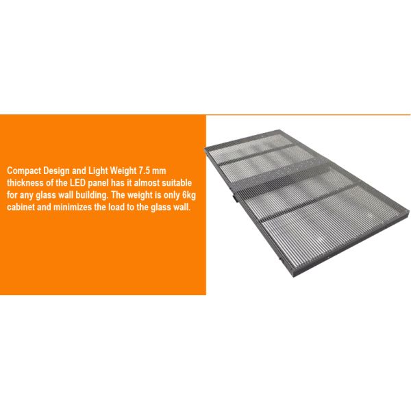 P3.91-7.8 Indoor Mesh Full Color Led Video Screen Transparent Glass 3D LED Display Video Wall Digital Signage Transparent LED Di