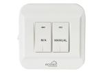 Large LCD Display wireless boiler thermostat Programmable , RF Heating Room