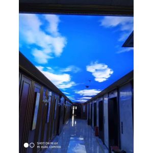 Ceiling 5m PVC Vinyl Sheet White Glossy Soft Stretched