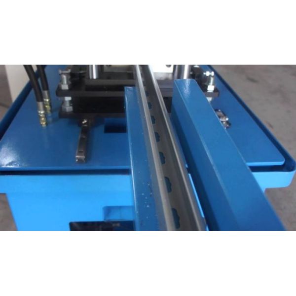New design Mitsubishi PLC Control Automatic Solar Strut Roll Forming Machine made in China
