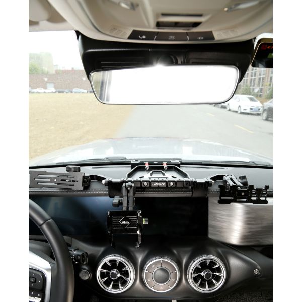 0.86kg/pc Net Weight CNC Machined Center Console Support for Tank 300 in Aluminum Alloy