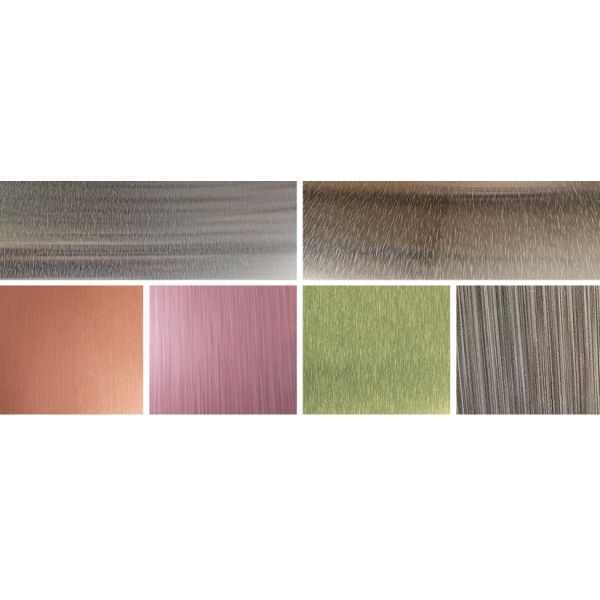 Excellent Decorative Property Brushed Surface Color Coated Aluminum Coil