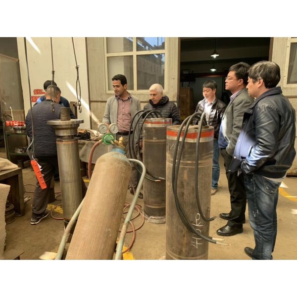 Powerful Vibroflot Drive Pile Machine Vibro Pile Foundation Environmental Friendly